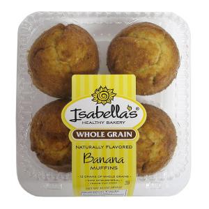 isabella's - Whole Grn Banana Muffins