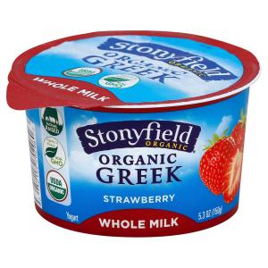 Stonyfield - Whole Milk Greek Straw