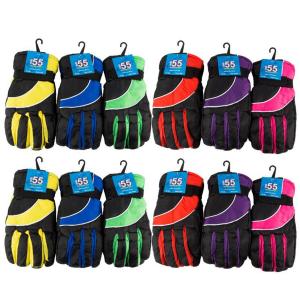 Cape Sales - Womans Ski Glove Asst Colors