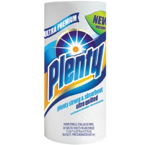 Plenty - Wrapped Paper Towels 2 Ply Rol