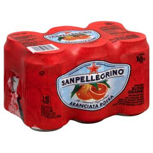 San Pellegrino - Wtr Aranciata Rossa 6pk Cans