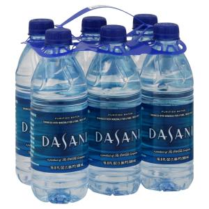 Dasani - Wtr Orgnl 6pk 500ml