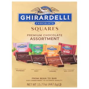 Ghirardelli - Assortd Premium Chocolate Squares xl Bag