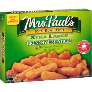 Mrs. paul's - Xtra lg Crunchy Fish Sticks