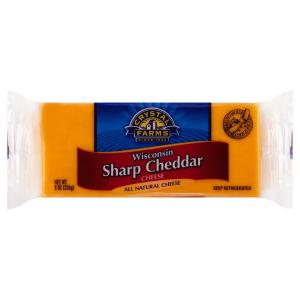 Crystal Farms - Yellow Sharp Cheddar Chunk