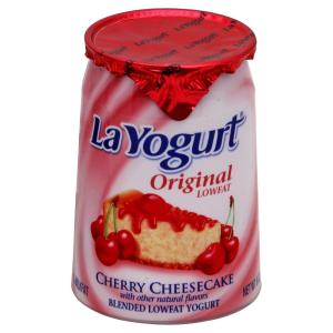 La Yogurt - Yogurt Cherry Cheesecake