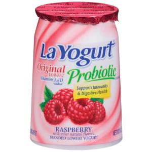 La Yogurt - Yogurt Low Fat Raspberry