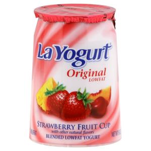 La Yogurt - Yogurt Strawberry Fruit Cup