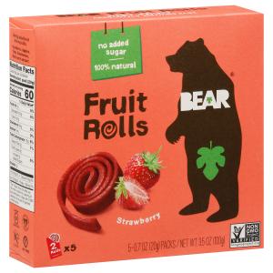 Bear - Apple Pear Strwbry Fruit Rlls