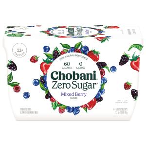 Chobani - Zero Sugar Mixed Berry Greek Yogurt