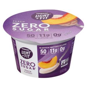 Dannon - Zero Sugar Peach Yogurt