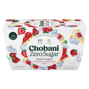 Chobani - Zero Sugar Strawberry Cheesecake Yogurt